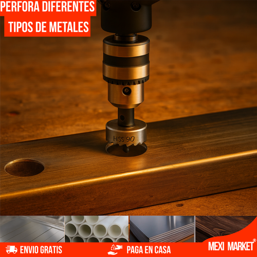 SET 5 BROCAS PERFORADOAS