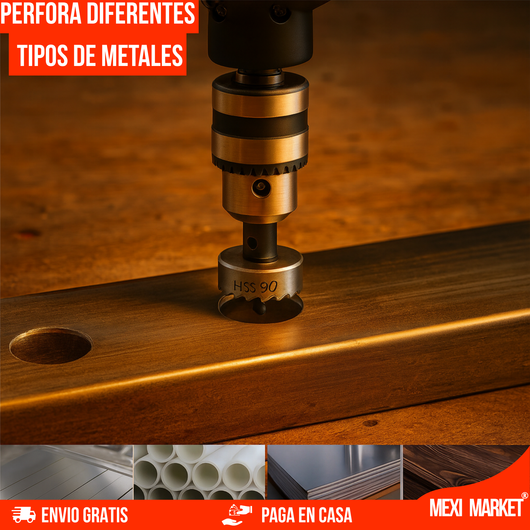 SET 5 BROCAS PERFORADOAS