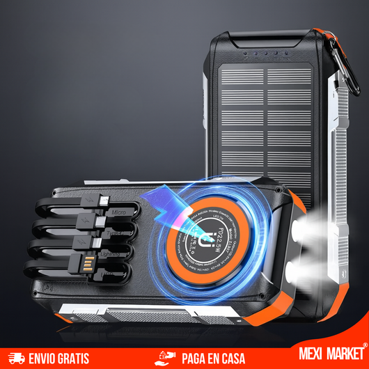 POWEBARBANK SOLAR - 15 EN 1