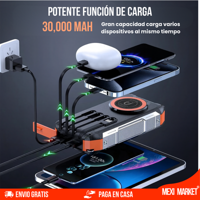 POWEBARBANK SOLAR - 15 EN 1