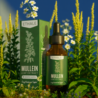 Mullein Gotas Limpieza Pulmonar Respirar