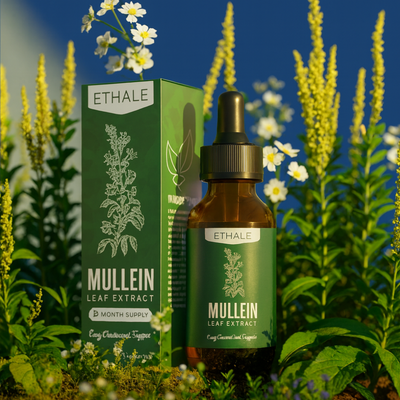 Mullein Gotas Limpieza Pulmonar Respirar