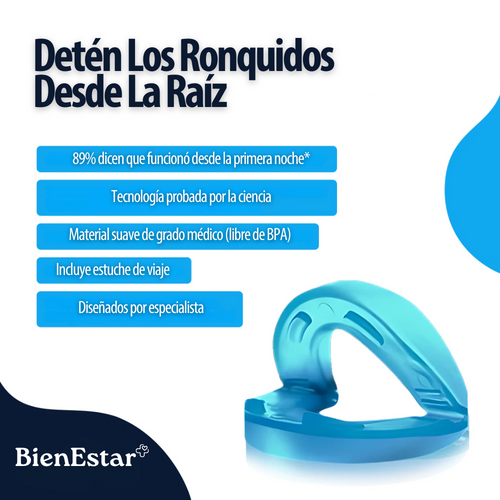 BOQUILLA ANTI RONQUIDOS