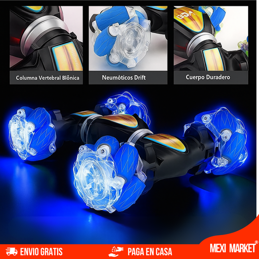 COCHE RC CONTROLADO POR MANO