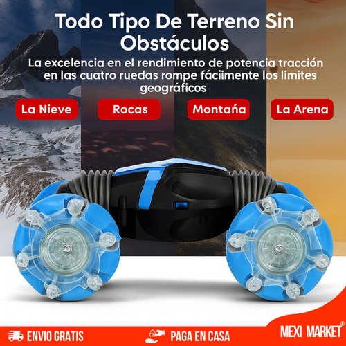 COCHE RC CONTROLADO POR MANO