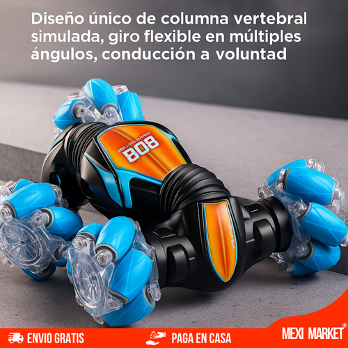 COCHE RC CONTROLADO POR MANO