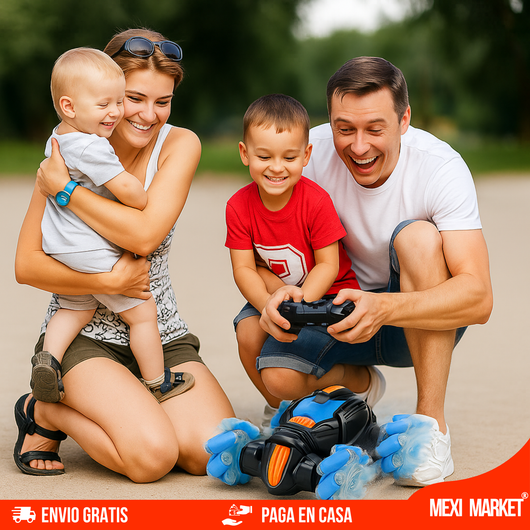 COCHE RC CONTROLADO POR MANO