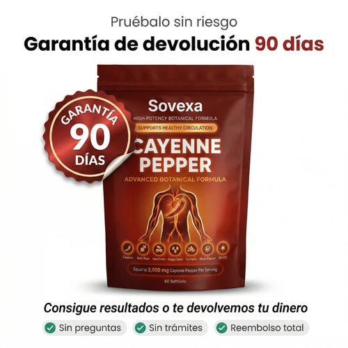 Capsaicina Activa® en Softgels - Reactiva tu Circulación Natural