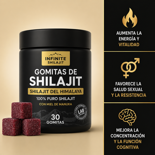 Infinite Shilajit®: La solución definitiva para revitalizar la testosterona