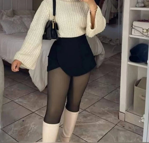 LEGGINS CON FORRO POLAR