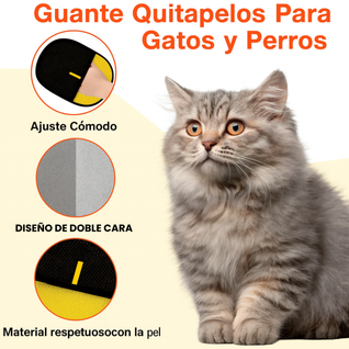 GUANTE REMOVEDOR DE PELO