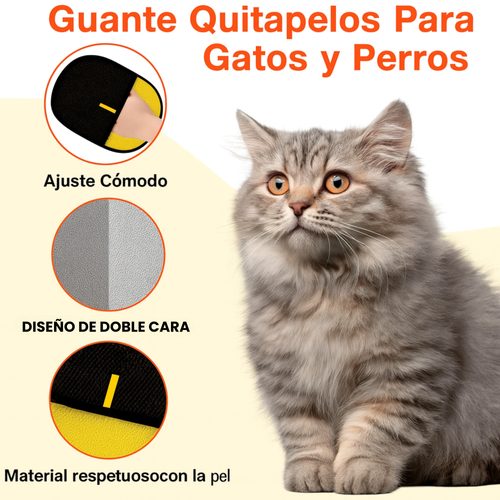 GUANTE REMOVEDOR DE PELO