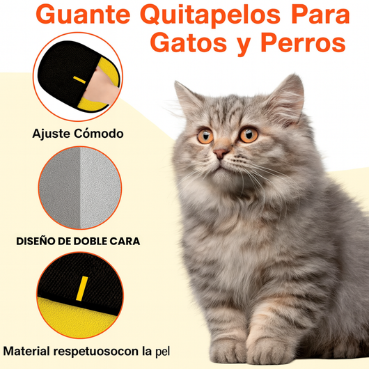 GUANTE REMOVEDOR DE PELO