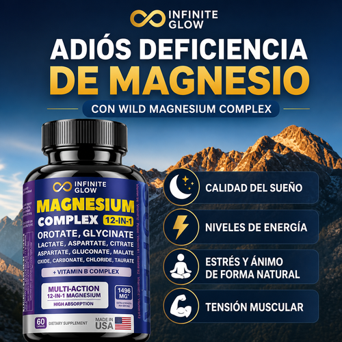 MAGNESIO COMPLEX 12 EN 1 (60 CAPSULAS)