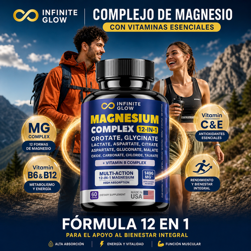 MAGNESIO COMPLEX 12 EN 1 (60 CAPSULAS)