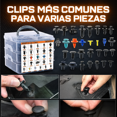 Kit De Grapas Automotrices De 925 Piezas