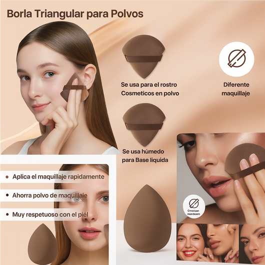 HERRAMIENTAS COSMETICAS 40 PIEZAS