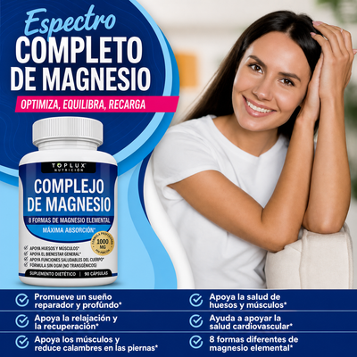 MAGNESIO COMPLEX 12 EN 1 (60 CAPSULAS)