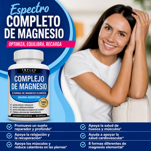 MAGNESIO COMPLEX 12 EN 1 (60 CAPSULAS)
