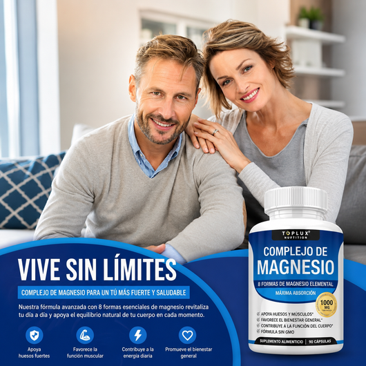 MAGNESIO COMPLEX 12 EN 1 (60 CAPSULAS)