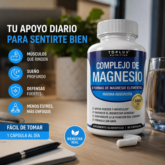 MAGNESIO COMPLEX 12 EN 1 (60 CAPSULAS)