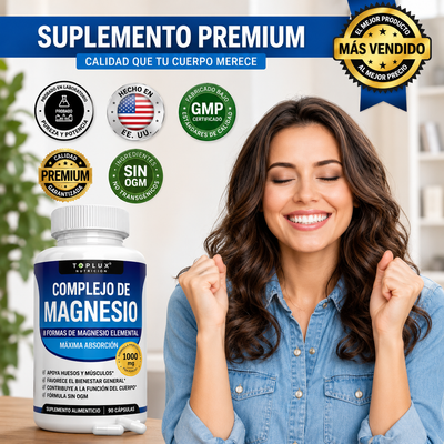 MAGNESIO COMPLEX 12 EN 1 (60 CAPSULAS)