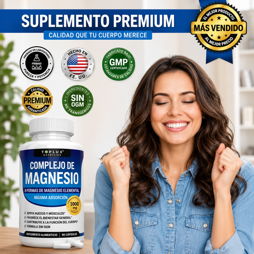 MAGNESIO COMPLEX 12 EN 1 (60 CAPSULAS)