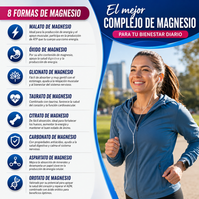 MAGNESIO COMPLEX 12 EN 1 (60 CAPSULAS)