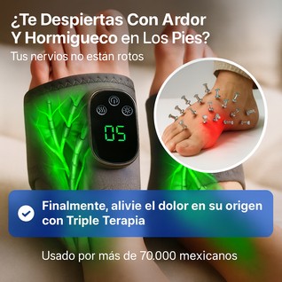 Masajeador inteligente para pies 3-en-1