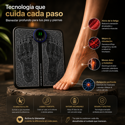 MASAJEADOR | DE PIES ELÉCTRICO