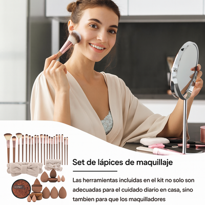 HERRAMIENTAS COSMETICAS 40 PIEZAS