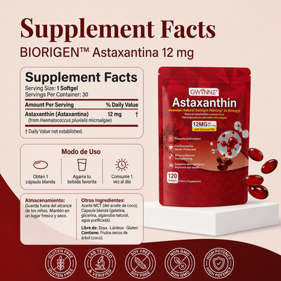 ASTANXATINA - 120 CAPSULAS PARA 3 MESES