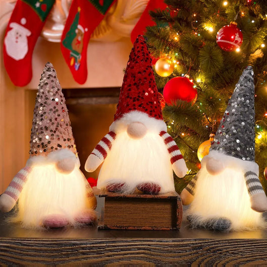 GNOMOS DECORACION 3 PZ