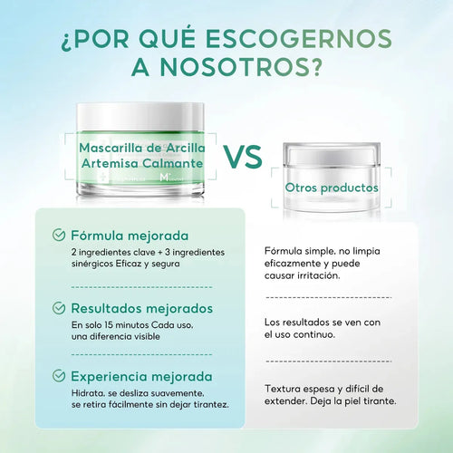 Papa Feel Mascarilla Facial Mugwort 55g Control Acné