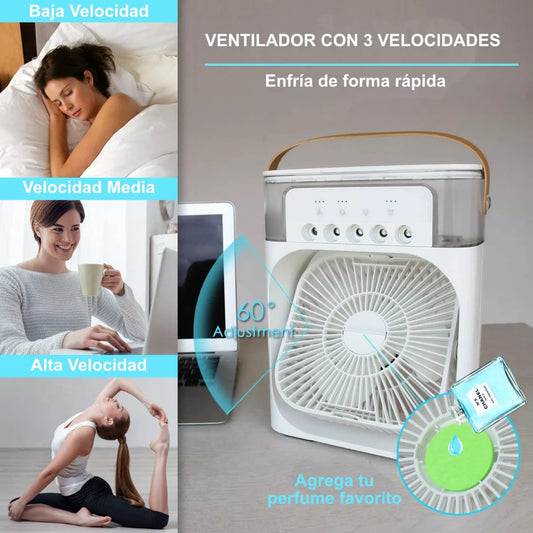 Ventilador con aire acondicionado 3 EN 1