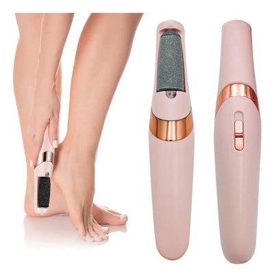 LIMADOR DE PEDICURA ELÉCTRICO, RODILLO, EXFOLIANTE.