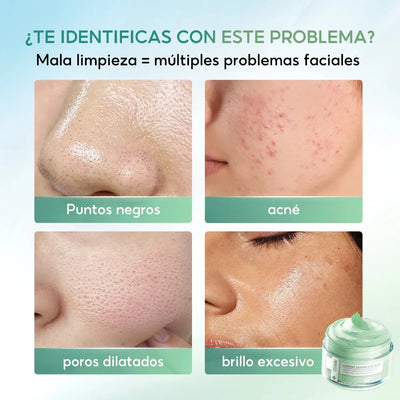 Papa Feel Mascarilla Facial Mugwort 55g Control Acné