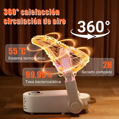 Secador De Zapatos Eléctrico Portátil