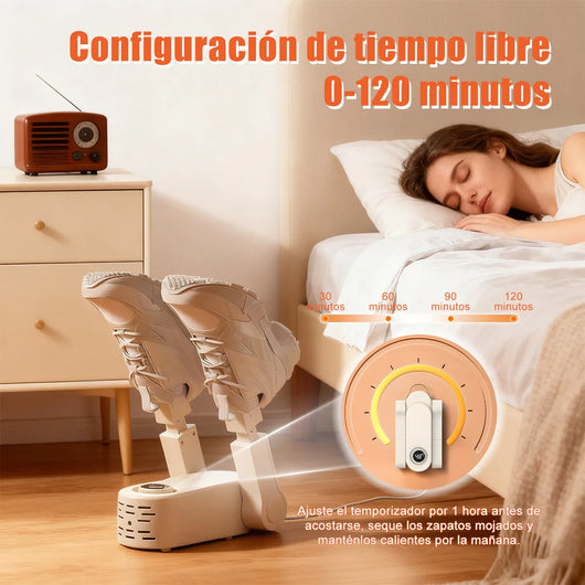 Secador De Zapatos Eléctrico Portátil