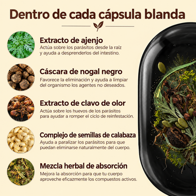 SUPLEMENTO DE AJENJO 18 EN 1 - 90 CAPSULAS