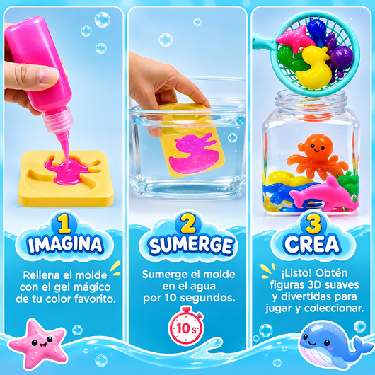 AGUA MAGIC KIT 34 PIEZAS