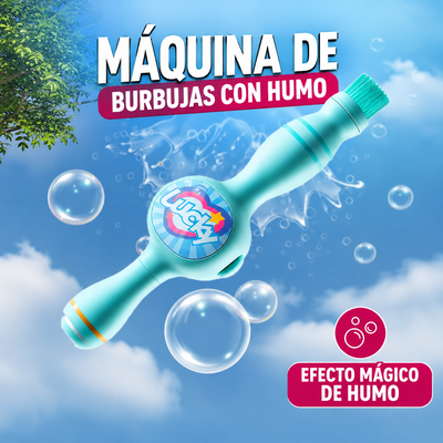 Máquina de burbujas de humo