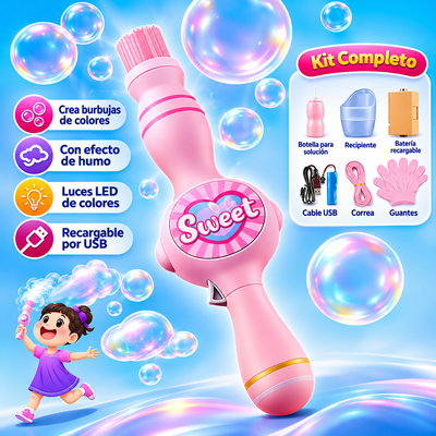 Máquina de burbujas de humo