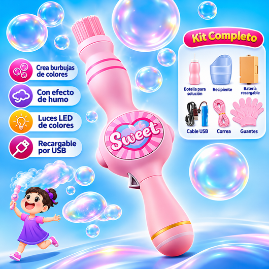 Máquina de burbujas de humo