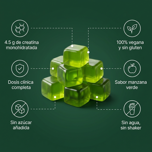 GOMITAS DE CREATINA