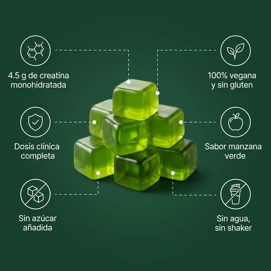 GOMITAS DE CREATINA