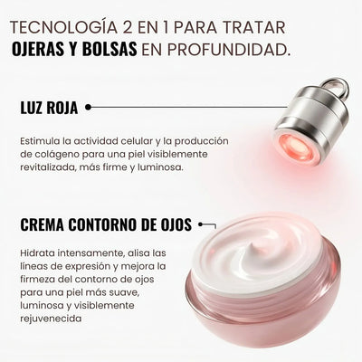 CREMA PARA OJOS CON MASAJEADOR