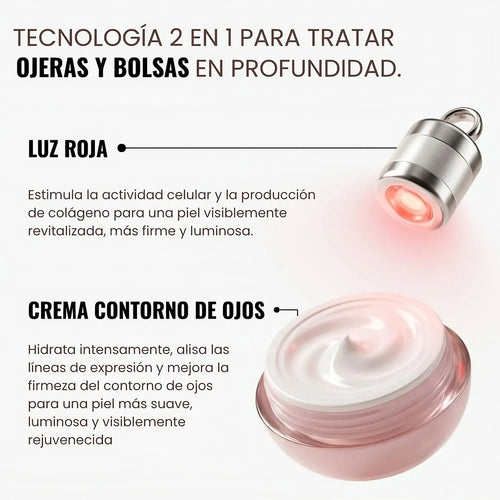CREMA PARA OJOS CON MASAJEADOR