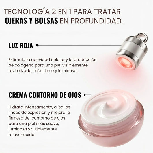 CREMA PARA OJOS CON MASAJEADOR