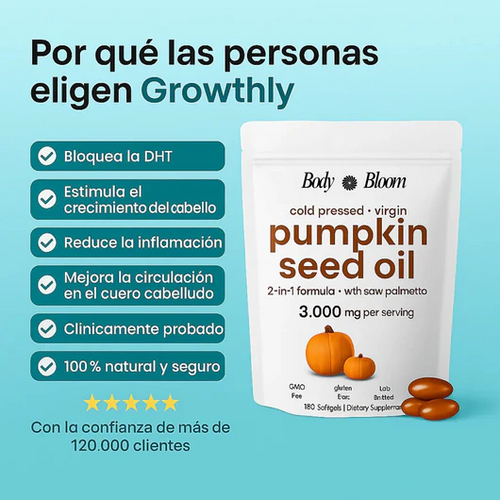 ACEITE DE CALABAZA - 150 CAPSULAS